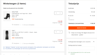 Tot -50% + -20% EXTRA op de nieuwe HW-collectie bij Zalando
