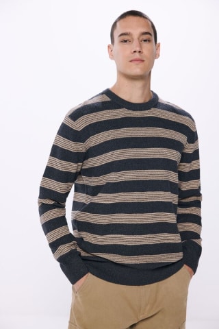 Springfield Jersey estrucutra raya ancha por 9,99€