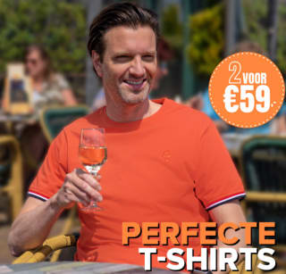 2 shirts voor €59 bij Quick