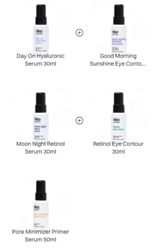 Glow Up Pack Aniversario de Nike Cosmetic por 49,99€