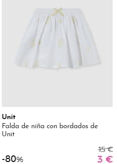 Prendas para niños por 2€ y 3€