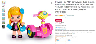 Pinypon by PINY, Dareway con Julia, muñeca de Michelle de la Serie PINY por 6,99€