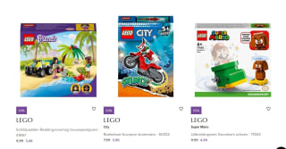 Tot 50% korting op Lego, Play-Doh en meer speelgoed bij de Bijenkorf