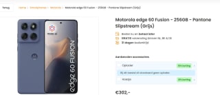 Motorola Edge 60 Pro 512GB voor €302 bij Phonemarket