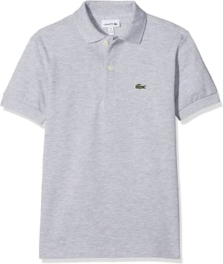 Lacoste Piqué Poloshirt - Jongens - grijs voor €21,95 bij Amazon