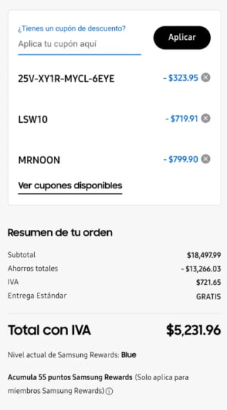 Pantalla Samsung The Frame 32" por $5,232 | Cupón
