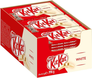 Kit Kat white - Estuche con 24 paquetes de 41,5g por solo 11,27€