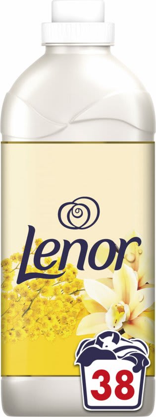 12 x Lenor Wasverzachter Vanille & Mimosabloem 38 Wasbeurten voor €19,91 bij bol.com
