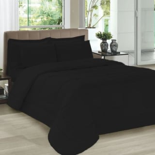 Jogo de Cama Casal com Edredom Casa Dona - R$ 99,99
