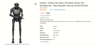 New Republic Security Droid - Hasbro - Disney Star Wars The Black Series: The Mandalorian