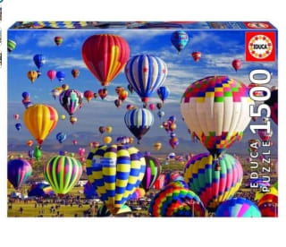 Puzzle de 1500 Piezas marca Educa Globos Aerostáticos por 8,92€