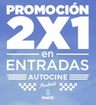 2x1 entradas Autocine Madrid