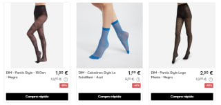 Ropa interior de mujer y hombre DIM desde solo 0,99€ grandes ofertas