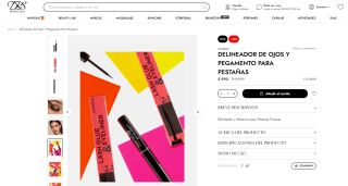 Delineador de ojos Catrice + pegamento para pestañas por $990