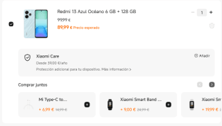 Xiaomi Redmi 13 de 6GB/128GB por 89,99€