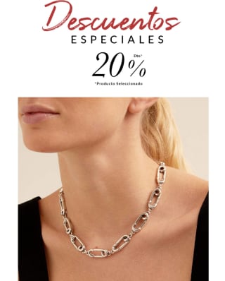 20% en joyas seleccionadas UNO DE 50