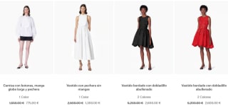50% dto en prendas Carolina Herrera