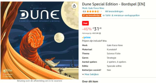 The Dune Special Edition voor €31,46 bij Amazon