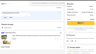 LEGO 75681 Wicked Glinda, Elphaba y Nessarose en Shiz University Por 21,71€