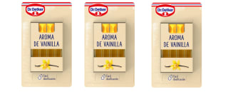 3 DR. OETKER Aroma de Vainilla, Esencia de Vainilla Especial para Repostería y Bebidas - Pack de 4 frascos monodosis de 2ml cada uno (Cantidad Total 8ml) por 5.18€