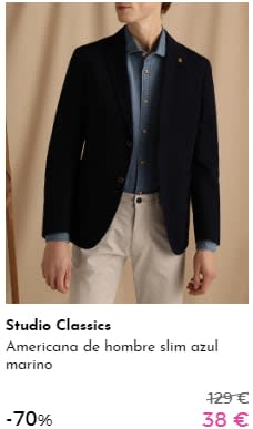Americanas para hombre Studio Classics hasta 49€