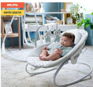 Balancín infantil Ingenuity 2 en 1 SimpleComfort por 68,99€