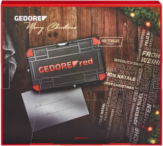 GEDORE Red 42-delig gereedschap adventskalender voor €26,62 bij Amazon