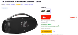 JBL Boombox 3 - Bluetooth Speaker - Zwart voor €249 bij Bol.com