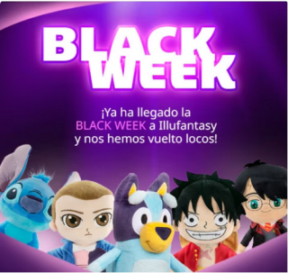 Peluches con 15% DTO en Ilufantasy