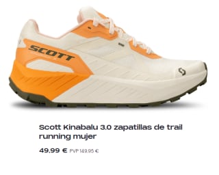 Zapatillas de trail running de mujer KINABALU 3 Scott por 49.99€