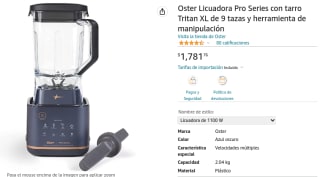 Oster Licuadora Pro Series a $1,782 en Amazon