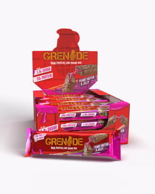 Peanut Butter And Jelly Protein Bar for £15 at Grenade UK