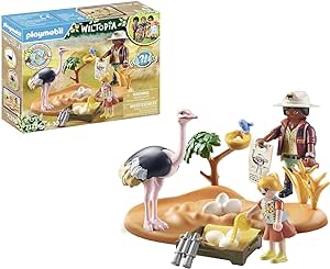 Playmobil Wiltopia - Op bezoek bij papa struisvogel voor €8,30 bij Amazon