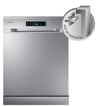 Lavavajillas Samsung DW50R4070FS10 cubiertos Inox + 1 año de Garantía adicional por 320,6€