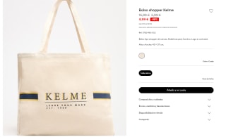 Bolso shopper Kelme por 4.99€