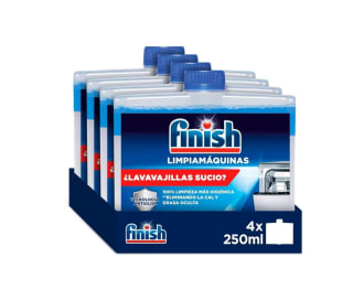 4 Unidades Finish Líquido para Lavavajillas 250 ml por 9,89€