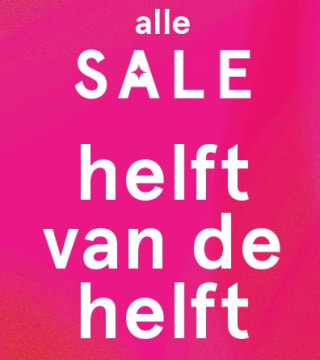 Alle sale de helft van de helft bij Shoeby
