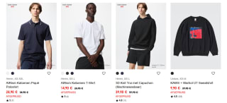 Tot 85% korting tijdens de sale bij Uniqlo