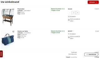 Gratis Reistas van Paola bij bestelling bij Klingel