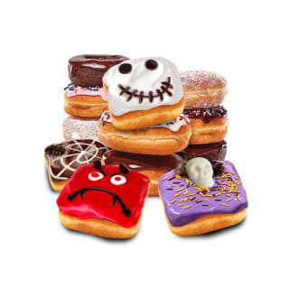 ¡Donuts terribolicamente deliciosos con descuento- solo por Halloween!