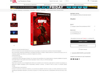 Meridiem Games Sifu Vengeance Edition Nintendo Switch por solo 42,85€