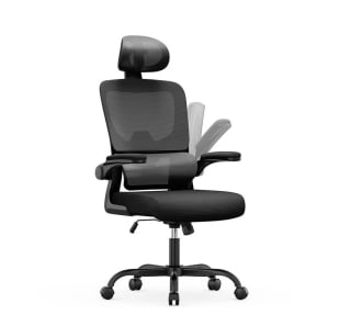 Silla de Escritorio Ergonómica NASPALURO Soporte Lumbar Elástico Reposacabezas por solo 109,99€