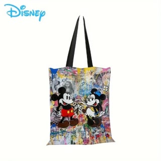 Bolso de lona y carteras de Mickey Mouse desde solo 3,47€ en Temu