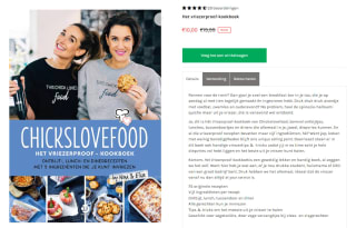 Het Vriezerproof-kookboek voor €10 bij Chickslovefood