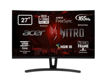 Monitor curvo marca Acer modelo ED273 P 27" por 169,98€