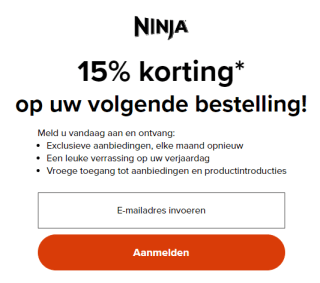 Ninja Creami ijsmachine NC300EU voor €135,99 in de Ninja Kitchen webshop
