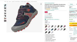 Zapatillas senderismo niños Mishansa por solo 25,49€