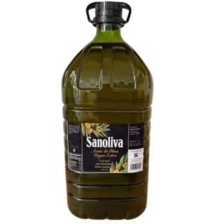 Aceite de oliva Virgen Extra Sanoliva 5 litros, procedente de primera extraccion en Frio Por 24,67€