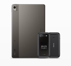 Nokia T21 64GB Grijs + gratis Nokia 2660 Flip voor €206,10 bij Nokia