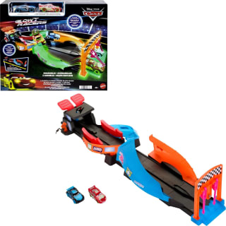 Disney Pixar - Cars Glow Racers Launch & Criss-Cross Glow Race Playset voor €28,69 bij Amazon